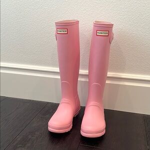 Brand New: Hunter Pink Rain Boots